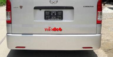 ชุดแต่งรถตู้ TOYOTA COMMUTER 2013 รุ่นG6